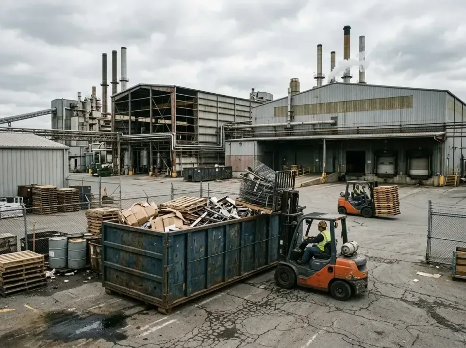 industrial-factory-scrap-conta-003 — frequently asked questions, Cheap Roll-off Dumpster Rentals in Jeffersonville, IN